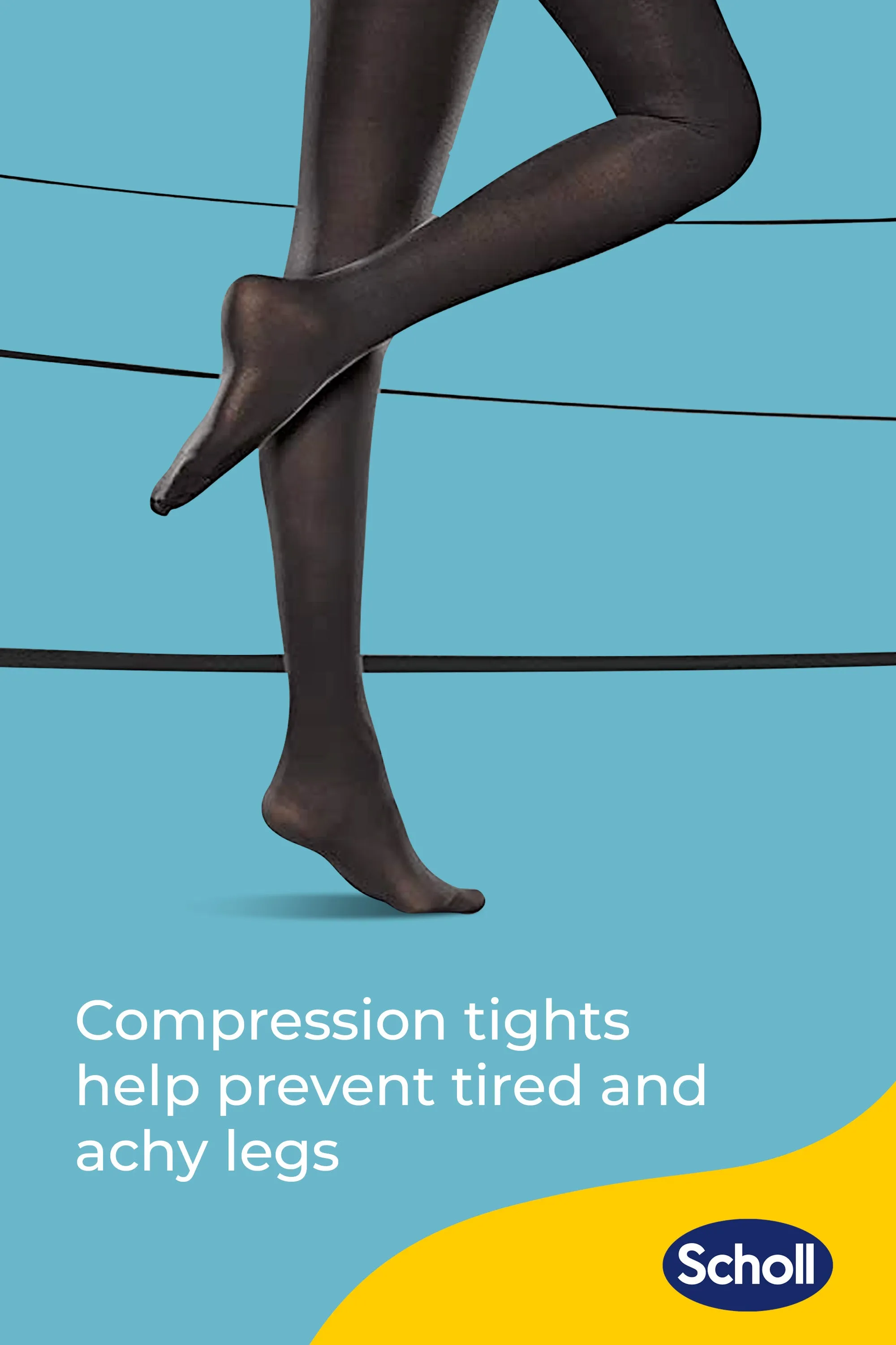 Scholl Light Legs - 60 Den (Black)