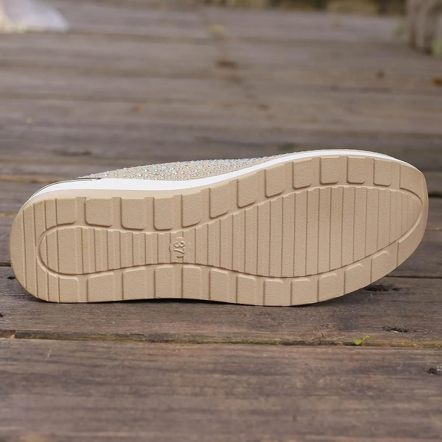 Sneakers for Women Walking Shoes Comfy Slip on Sneaker Lightweight Arch Support Tennis Maternity Elderly Standing Comfort Workout Travelling