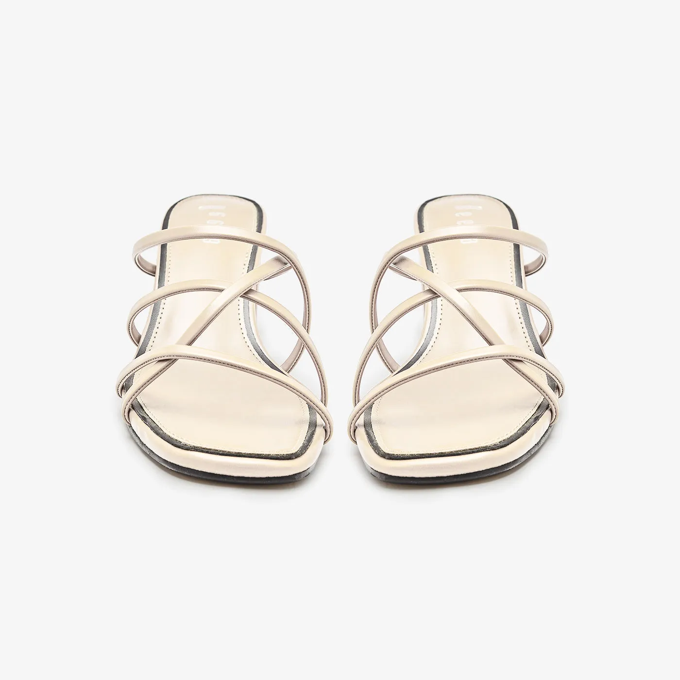 Square Block Womens Heels