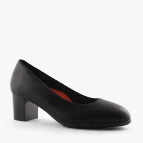 THE BLOCK HEEL BLACK