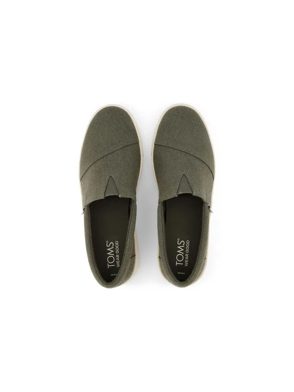 TRVL Lite Green Slip on Sneaker