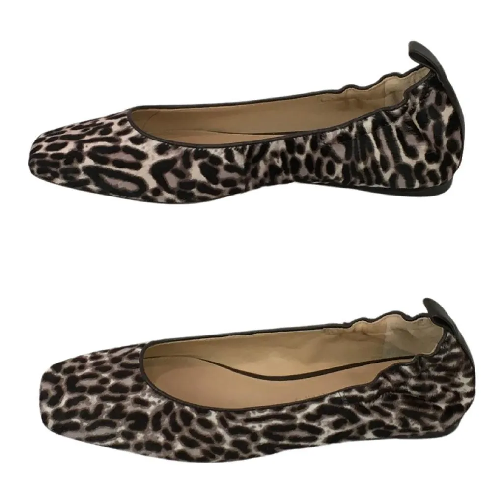 Veronica Beard Women Alison Leopard Color Ballet Flat Casual