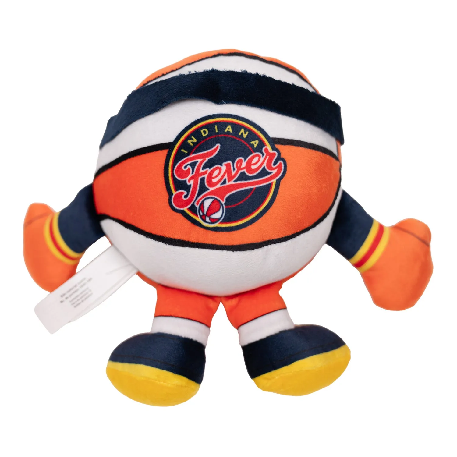 WNBA Indiana Fever Plush Basketball by Uncanny Brands