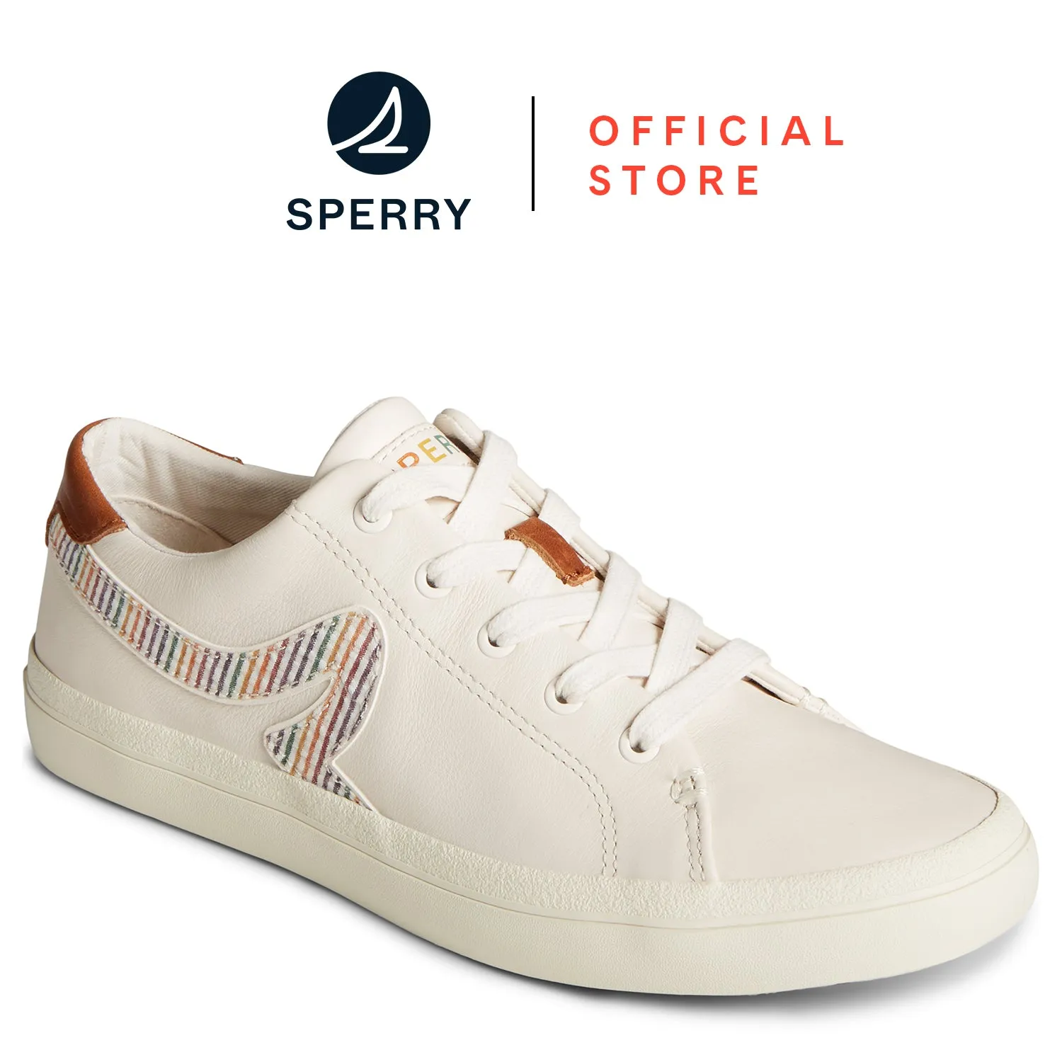 Women's Sandy LTT Pride Sneaker White (STL25618)
