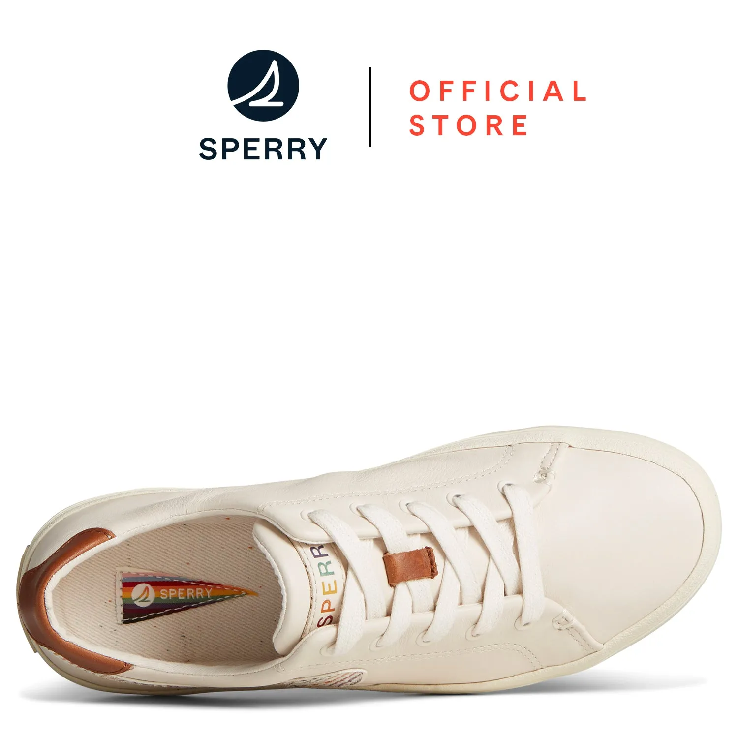 Women's Sandy LTT Pride Sneaker White (STL25618)